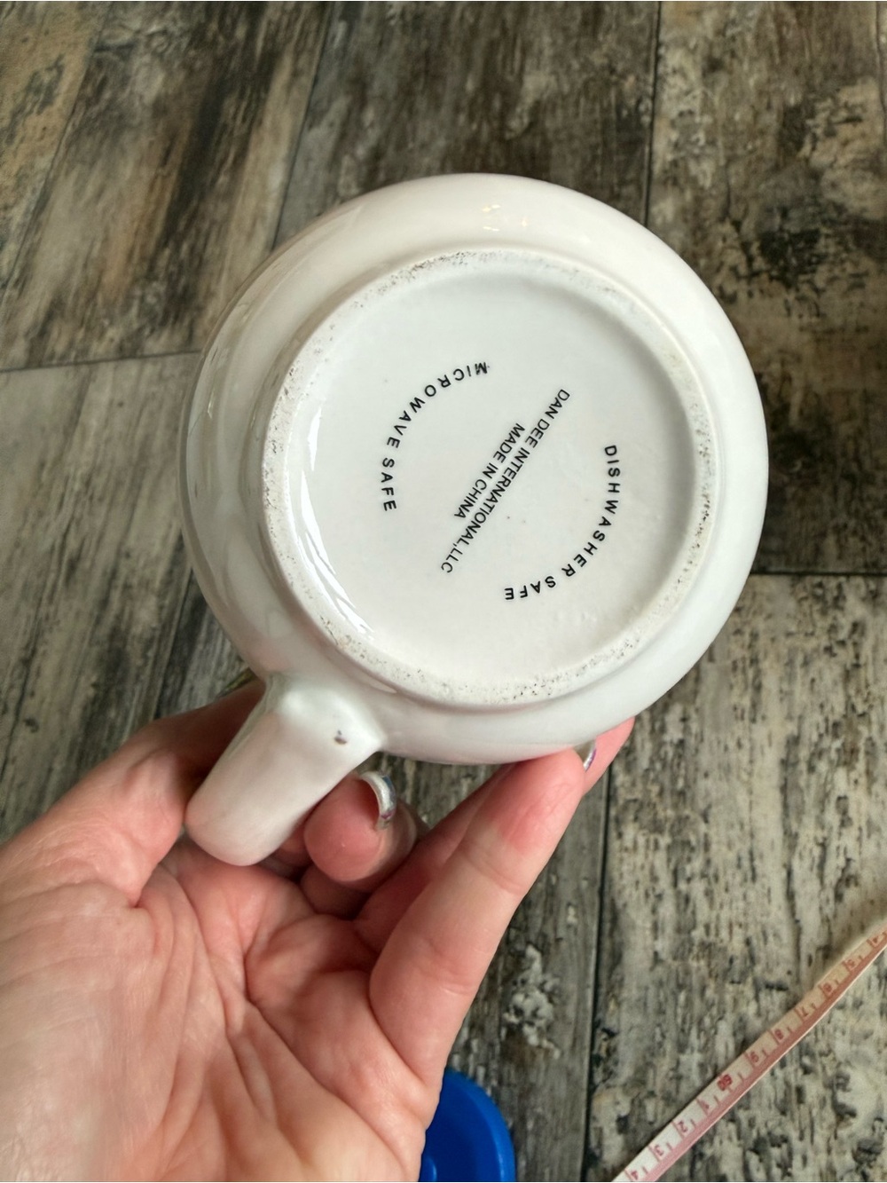 2 for $15: vintage Tulip Garden floral mid-century ceramic coffee mug/ tea cup - Picture 2 of 3